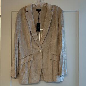 rag & bone, Women's Size 6, Taupe Corduroy Blazer